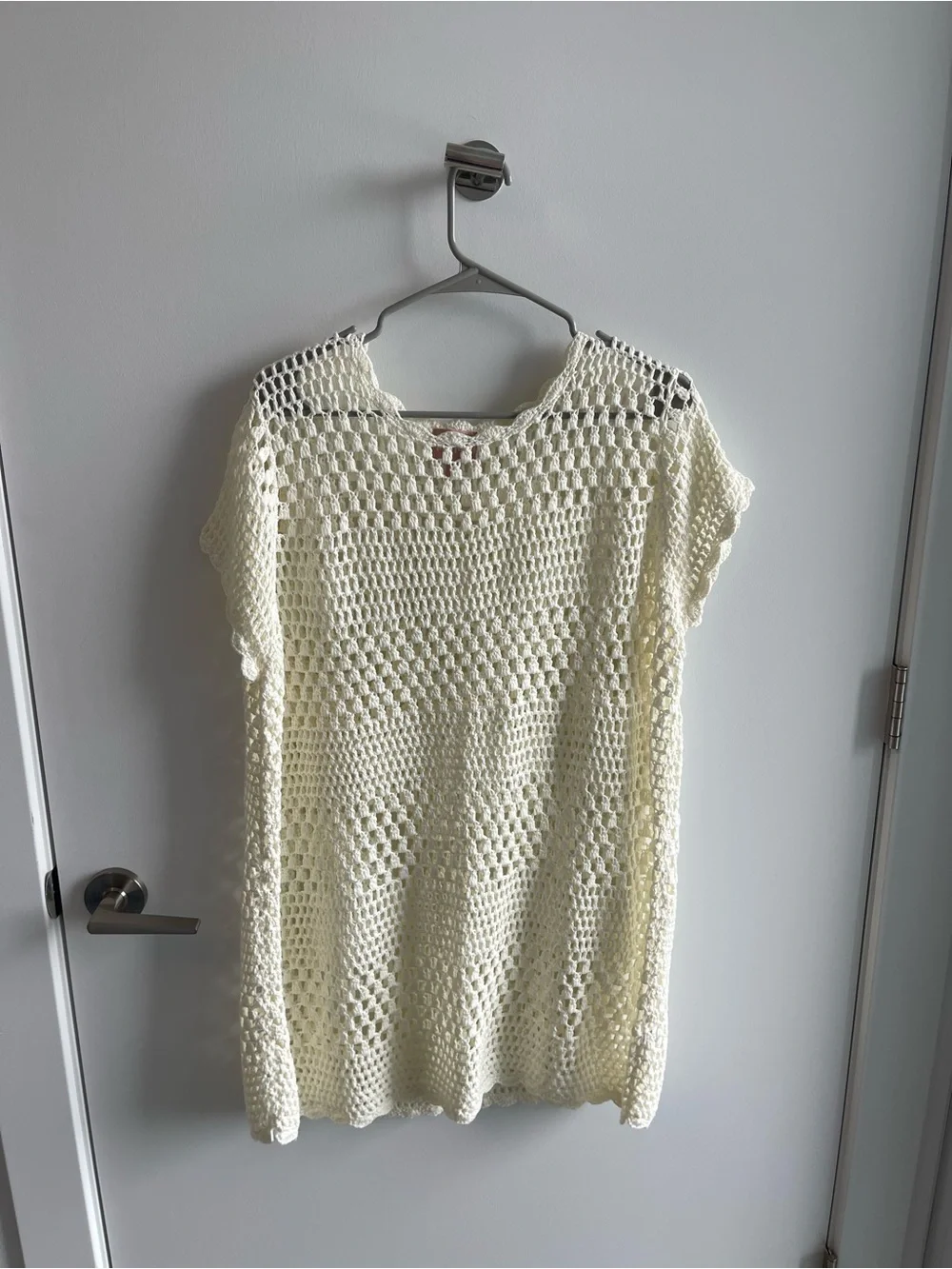 Show Me Your MuMu Cream Crochet Cover Up